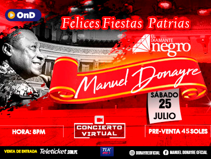 ¡CÓMO TE EXTRAÑO, PERÚ! - MANUEL DONAYRE