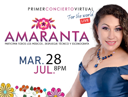 AMARANTA - FOR THE WORLD - LIVE