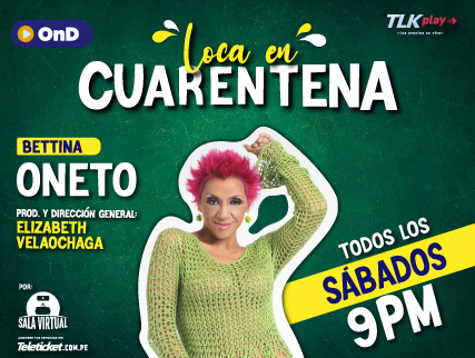SALA VIRTUAL PRESENTA: LOCA EN CUARENTENA