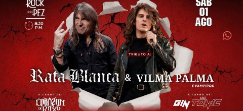  RATA BLANCA EN LIMA Rock And Pez - MIRAFLORES - LIMA