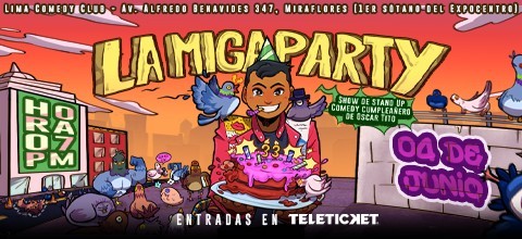  OSCAR TITO Lima Comedy Club - MIRAFLORES - LIMA