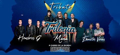  LA TRILOGIA  - TRIBUTO A A MANÁ, HOMBRES G Y ENANITOS VERDES ROCK AND PEZ - MIRAFLORES - MIRAFLORES - LIMA