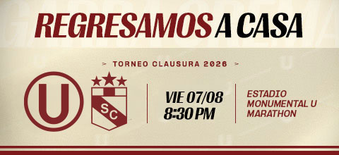  LEGADO CREMA ESTADIO MONUMENTAL U MARATHON - ATE - LIMA