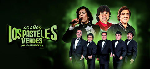  LOS PASTELES VERDES ´´46 AÑOS´´ BAR 122 SALON CONCERT - JESUS MARIA - LIMA