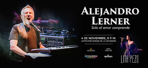  ALEJANDRO LERNER - ``SOLO EL AMOR COMPRENDE´´ Anfit. Parque de Exposición - LIMA