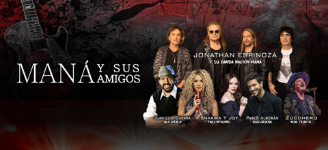  MANÁ Y SUS AMIGOS - LOS FEATS MÁS EMBLEMÁTICOS DE MANÁ ROCK AND PEZ - MIRAFLORES - MIRAFLORES - LIMA