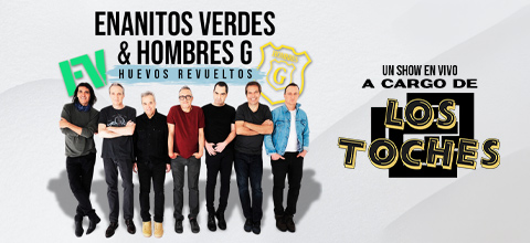  HUEVOS REVUELTOS - TRIBUTO A ENANITOS VERDES Y HOMBRES G Rock And Pez - MIRAFLORES - LIMA