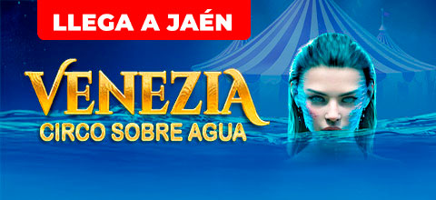  VENEZIA CIRCO SOBRE AGUA EN JAEN  CARPA VENEZIA JAEN