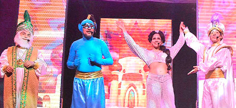  ALADINO Y LA LÁMPARA MARAVILLOSA: ARLEQUIN TEATRO TEATRO AUDITORIO MIRAFLORES - MIRAFLORES - LIMA