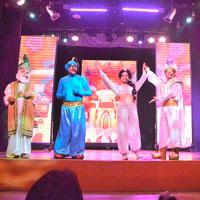 ALADINO Y LA LAMPARA MARAVILLOSA - ARLEQUIN TEATRO - Teatro en Lima