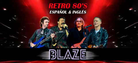  ´´RETRO 80´S ESPAÑOL - INGLÉS´´ BLAZE BANDA ROCK COCODRILO VERDE - MIRAFLORES - LIMA