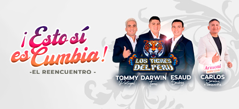  ESTO SÍ ES CUMBIA: LOS TIGRES DEL PERÚ Y CARLOS SORALUZ PARAISO DE YANAMA - HUANCAYO