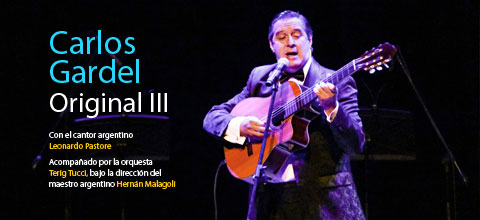  CARLOS GARDEL ORIGINAL III TEATRO MANUEL ASCENCIO SEGURA - LIMA