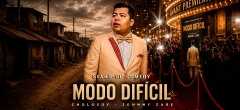  MODO DIFICIL- JOHNNY ZARE Lima Comedy Club - MIRAFLORES - LIMA